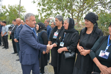 Tərtər rayonunun Səhləbad kəndində şəhid İntiqam Ağayevin xatirəsinə inşa edilmiş bulağın açılışı olub