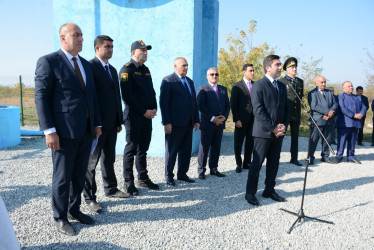 Tərtər rayonunun Səhləbad kəndində 8 Noyabr - Zəfər Günü münasibətilə 500-dən artıq sakinə texniki su xətti çəkilib.