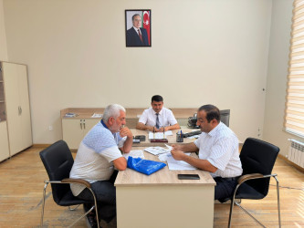 Tərtər Rayon İcra Hakimiyyətində mütəmadi olaraq vətəndaşların müraciətləri dinlənilir