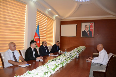 “Azəristiliktəchizat” ASC-nin sədri Tərtər rayonunda Tərtər və Bərdə rayonlarından olan sakinlərin müraciətlərini dinləyib
