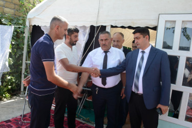 Tərtərdə Birinci Qarabağ müharibəsi əlili Elçin Abdullayevin yas mərasimi keçirilib