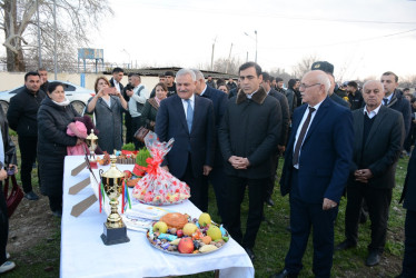 Tərtərin Qapanlı kəndində Torpaq Çərşənbəsi təntənəli qeyd edildi