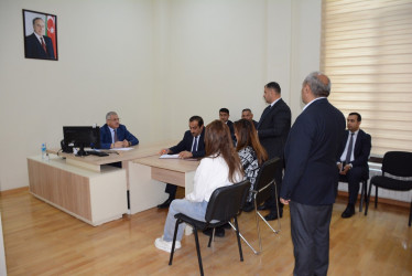 Rayon rəhbəri tərəfindən növbəti dəfə vətəndaşların müraciətləri dinlənilib