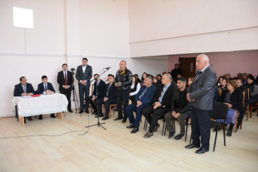 Rayon rəhbərinin növbəti səyyar-qəbul görüşü Sarov kəndində keçirilib