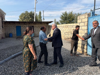 Tərtər Rayon İcra Hakimiyyətinin başçısı 27 Sentyabr – Anım Günü ilə əlaqədar Antiterror əməliyyatları şəhidi Rəşad Vəlizadənin ailəsini ziyarət edib