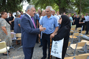 İcra başçısının Buruc kəndində səyyar qəbul görüşü keçirilib