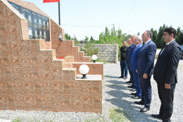 Tərtər Rayon İcra Hakimiyyətinin başçısı Müstəqim Məmmədovun növbəti səyyar-qəbul görüşü Qapanlı kəndində keçirilib