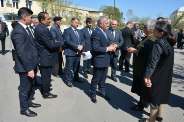 İcra başçısının növbəti səyyar qəbul-görüşü Tərtər şəhəri Ədalət Paşayev küçəsində keçirilib