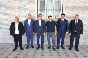Tərtərdə “Konstitusiya və Suverenlik İli” çərçivəsində şəhid Baxışlı Baxışın ailəsi ziyarət edilib