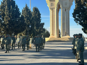 Birinci Qarabağ müharibəsi şəhidi Nofəl Əsgərovla vida mərasimi keçirilib