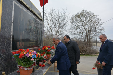 Qaradağlı kəndində rayon rəhbərinin növbəti səyyar qəbul-görüşü keçirilib