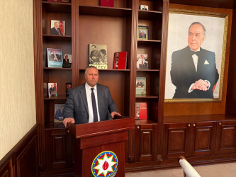 Tərtərdə Ümummilli Liderin anım gününə həsr edilmiş tədbir keçirilib