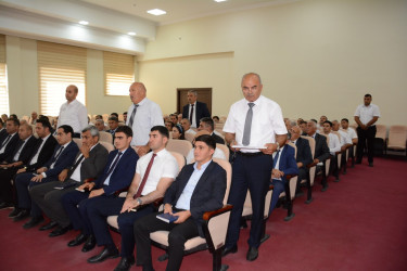 Tərtər Rayon İcra Hakimiyyətində növbəti aparat müşavirəsi keçirilib