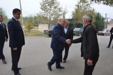 Milli Məclisin deputatı Xanlar Fətiyev Tərtər rayonunun Evoğlu kəndində vətəndaşları qəbul edib