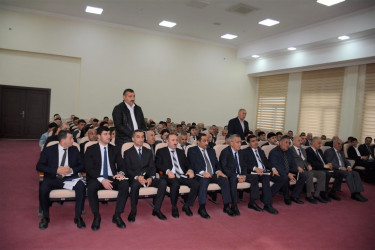 Tərtər Rayon İcra Hakimiyyətində aparat müşavirəsi keçirilib