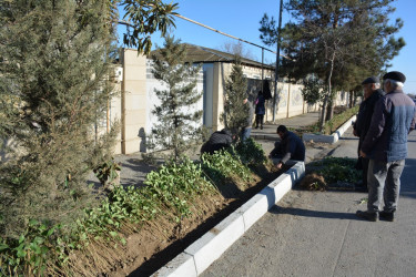 Tərtərdə “Heydər Əliyev ili” çərçivəsində ilk ağacəkmə aksiyası keçirilib