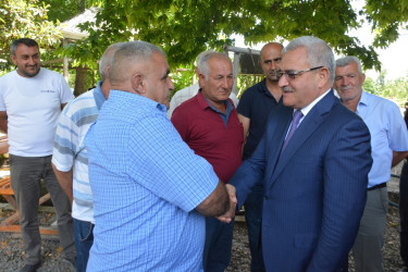 İcra başçısının Kəbirli kəndində səyyar-qəbul görüşü olub