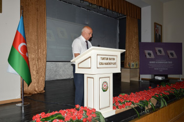 Tərtərdə “Qərbi Azərbaycan İrsi” kitabının I cildinin təqdimat mərasimi keçirilib