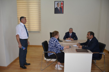 İcra başçısı tərəfindən növbəti dəfə vətəndaşların müraciətləri dinlənilib