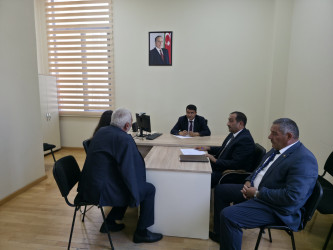 Tərtər Rayon İcra Hakimiyyətində vətəndaşların müraciətləri dinlənilib