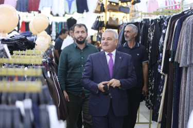 Tərtər şəhərində yeni ticarət mərkəzi istifadəyə verilib