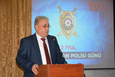 Tərtərdə polis işçilərinin peşə bayramı günü münasibəti ilə tədbir keçirilib