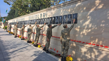 8 noyabr - Zəfər Günü ərəfəsində rayon ərazisində yerləşən şəhidlərin xatirəsinə ucaldılmış şəhidlər abidə  kompleksinin, abidələrin, bulaqların və məzar daşlarının ətrafında təmizlik işləri aparılıb