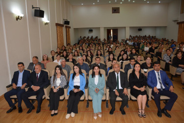 Tərtərdə 27 sentyabr - Anım günü münasibəti ilə Bərdə Xalq Teatrının hazırladığı “Zəfərə gedən yol” tamaşası nümayiş olunub