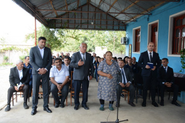 İcra başçısının Bildirçinli kəndində səyyar-qəbul görüşü keçirilib