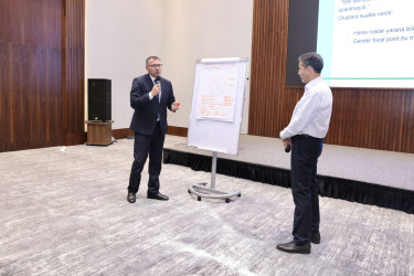 Ailə, Qadın və Uşaq Problemləri üzrə Dövlət Komitəsi tərəfindən “Gender məsələləri üzrə məsul şəxslərin fəaliyyətinin təkmilləşdirilməsi və effektiv koordinasiya” mövzusunda təlim keçirilib