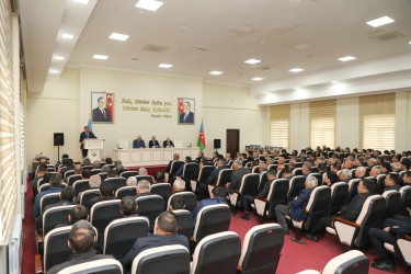 Tərtərdə mina təhlükəsi ilə bağlı ANAMA nümayəndələri tərəfindən maarifləndirici görüş keçirilib