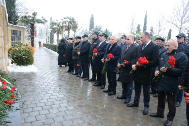 Tərtərdə 20 Yanvar faciəsinin otuz altıncı ildönümü ilə bağlı tədbir keçirilib