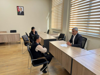 Tərtər Rayon İcra Hakimiyyətində mütəmadi olaraq vətəndaşların müraciətləri dinlənilir