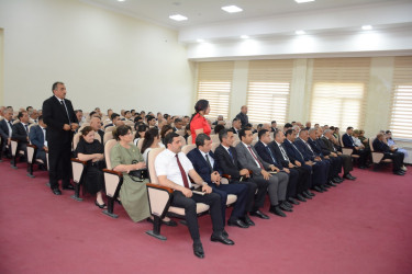 Tərtər Rayon İcra Hakimiyyətində aparat müşavirəsi keçirilib