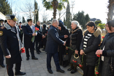 Tərtərdə 20 Yanvar faciəsinin otuz beşinci ildönümü ilə bağlı tədbir keçirilib