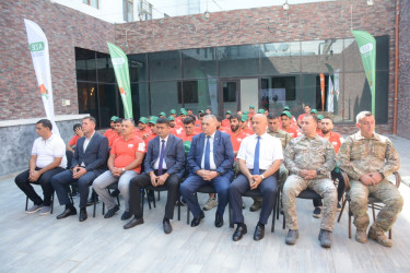 Tərtərdə “Gənc qazilərin yay düşərgəsi”-nin açılış mərasimi keçirilib