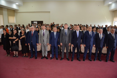 Tərtərdə Azərbaycan Respublikasının Dövlət Suverenliyi Gününə həsr olunmuş tədbir keçirilib