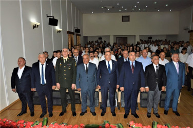 Tərtərdə “Qərbi Azərbaycan İrsi” kitabının I cildinin təqdimat mərasimi keçirilib
