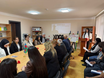 Tərtər Peşə Məktəbində “Xocalı soyqrımı-tarixin qan yaddaşı” adlı  tədbir keçirilib