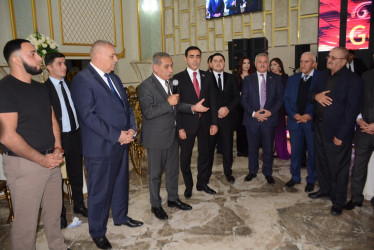 Rayon rəhbəri Vətən Müharibəsi Qəhrəmanı Azər Abdullazadənin toy şənliyində iştirak edib