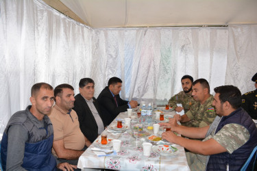 İcra başçısı Vətən Müharibəsi şəhidi Ağayev İntiqam Hüseyn oğlunun ikinci ildönümü ilə əlaqədar yas mərasimində iştirak edib