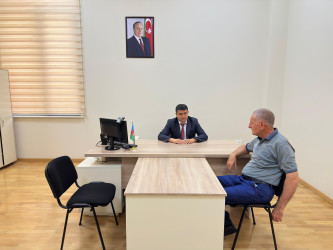 Tərtər Rayon İcra Hakimiyyətində mütəmadi olaraq vətəndaşların müraciətləri dinlənilir