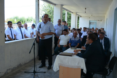 Rayon rəhbərinin Poladlı kəndində növbəti səyyar qəbul-görüşü keçirilib