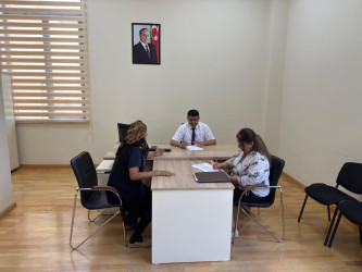 Tərtər Rayon İcra Hakimiyyətində mütəmadi olaraq vətəndaşların müraciətləri dinlənilir
