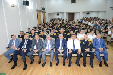 Tərtərdə polis işçilərinin peşə bayramı günü münasibəti ilə tədbir keçirilib