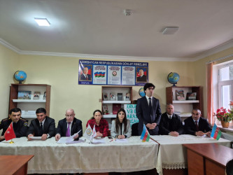 Tərtərdə “Erkən nikahın və qohumlar arasında nikahın mənfi nəticələri” və “Gənclər arasında ailə dəyərlərinin təbliği ”mövzusunda tədbir keçirilib