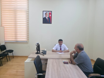 Tərtər Rayon İcra Hakimiyyətində mütəmadi olaraq vətəndaşların müraciətləri dinlənilir