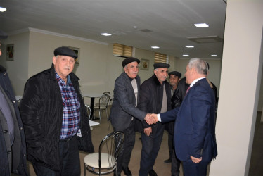 Milli Məclisin deputatı Ağalar Vəliyev Novruz bayramı münasibətilə ağsaqqalları təbrik edib onlara bayram sovqatları göndərib