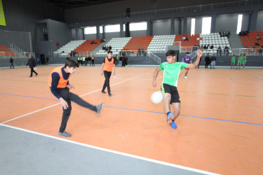 Tərtərdə ümumtəhsil müəssisələrin məktəbliləri arasında "8 noyabr Zəfər günü"nə həsr olunmuş Mİni futbol yarışına start verildi