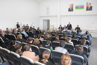 İcra başçısının Azad Qaraqoyunlu kəndində səyyar-qəbul görüşü olub